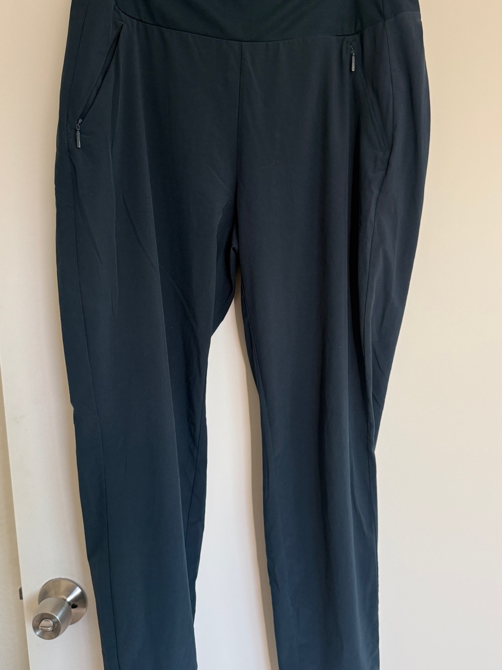 Athleta Teal Zip-Pocket Active Joggers